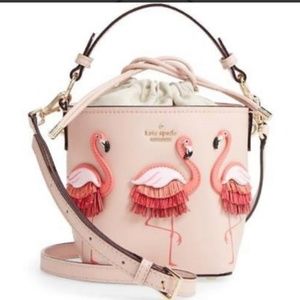NEW w/ tags!!! Kate Spade Flamingo Pippa Bucket Bag